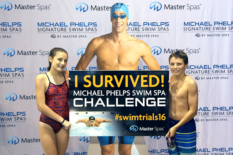 Michael Phelps Swim Spa Challenge Survivors